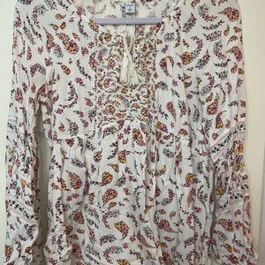 Old Navy Floweral Blouse